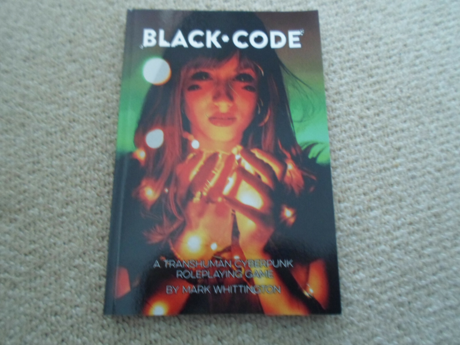 Black Code Cyberpunk-style RPG Roleplaying Game (MINT/NEW)