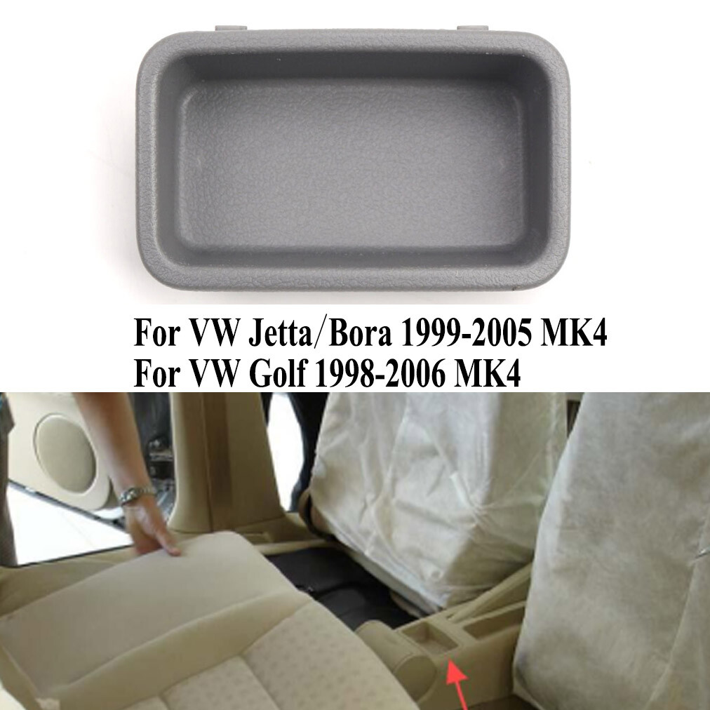 For VW Bora MK4 Golf 4Motion Coin Storage Stowage Compartment Gray 1J0858373C
