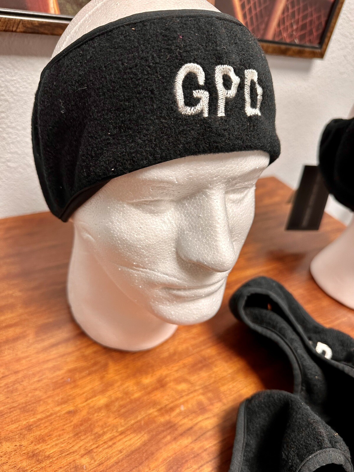 GPD Police Ear Warmer Headband/Winter Fleece Ear Cover Men Women/Cold Weather