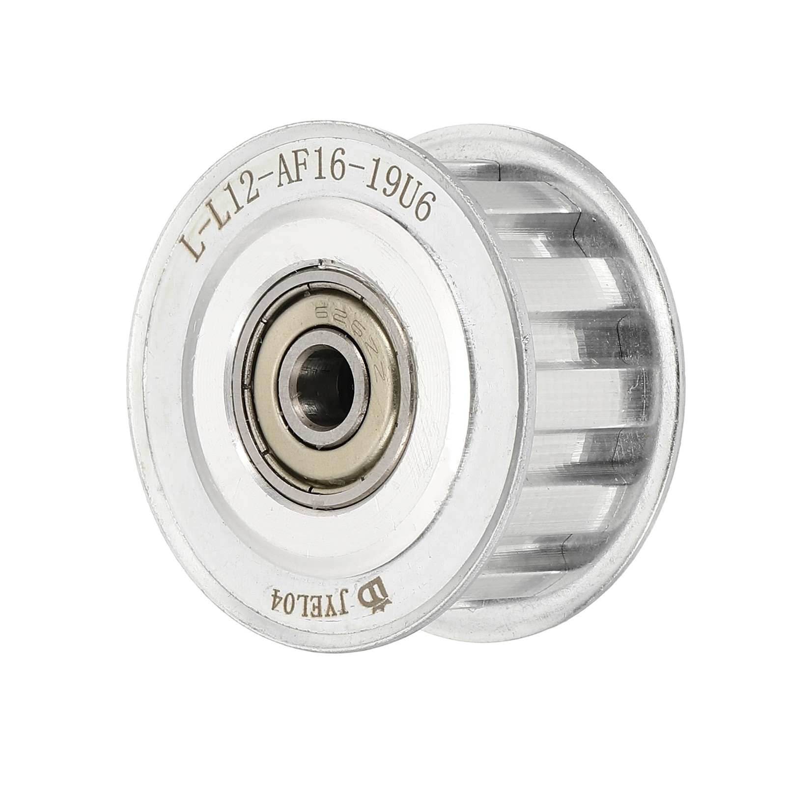 P12L050-B8 L-type (3/8" Pitch) Timing Belt Pulley 12T 6mm Bore for 0.5"