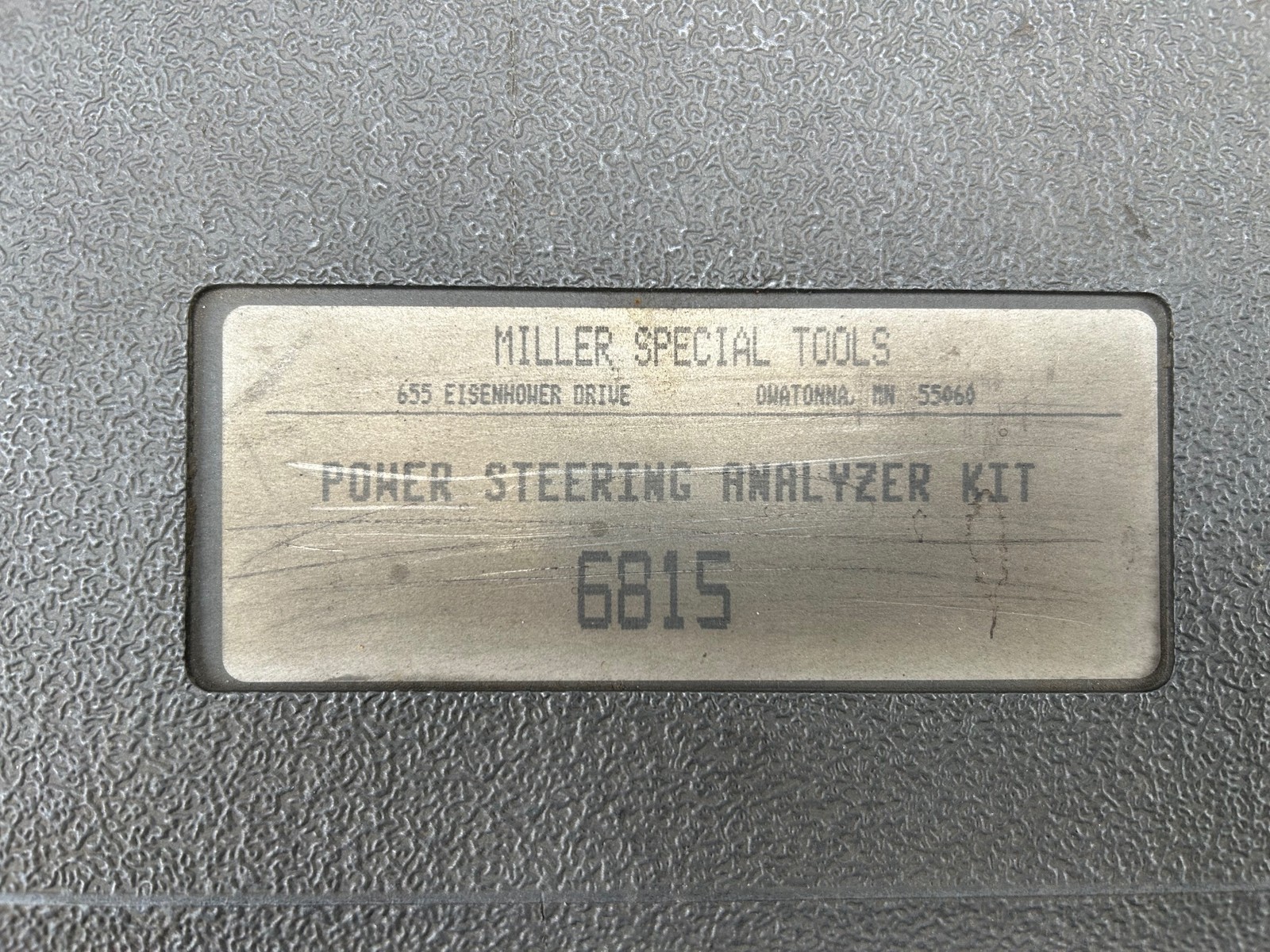 Miller Tools 6815 Power Steering Analyzer Tool Kit