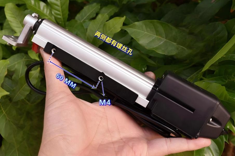 DC12V Electric Linear Actuator 130mm Stroke 50N Thrust Linear Motion Lifter