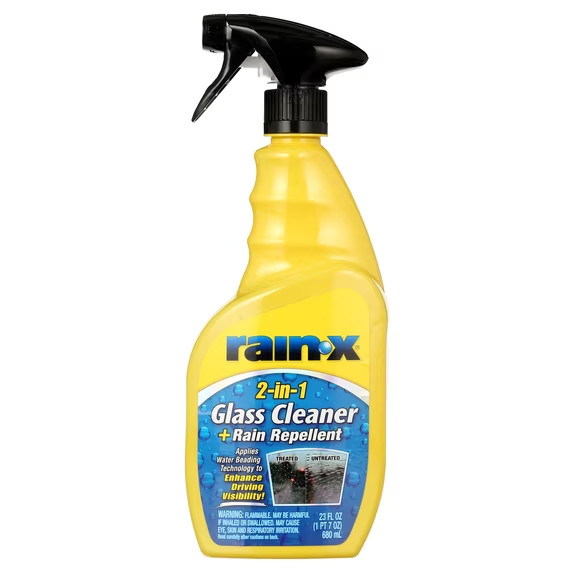 Rain-X 5071268 2-in-1 Glass Cleaner and Rain Repellant - 23 fl oz.