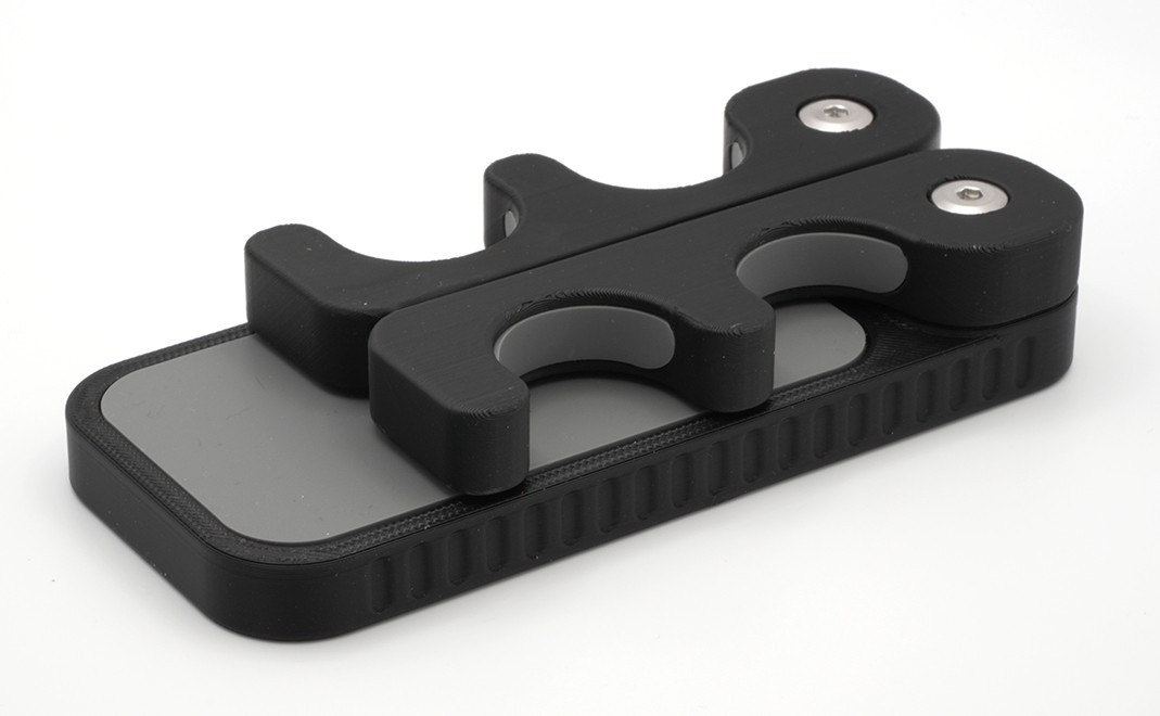 Cue Holder & Magnetic Chalk System Bundle – Made in USA | Black