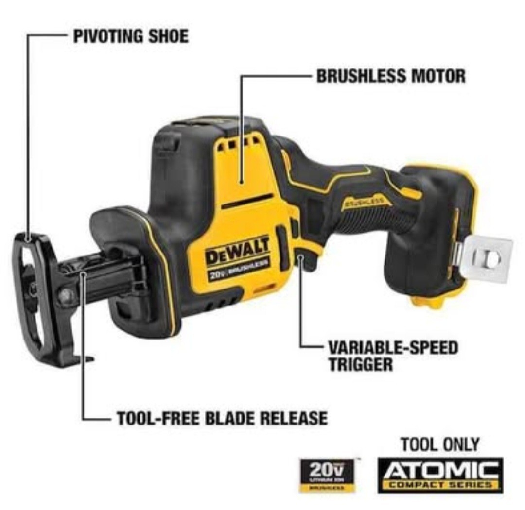 DEWALT 20V 8-Tool Combo Kit w/ TOUGHSYSTEM 2.0 Rolling Case and Extras (8)