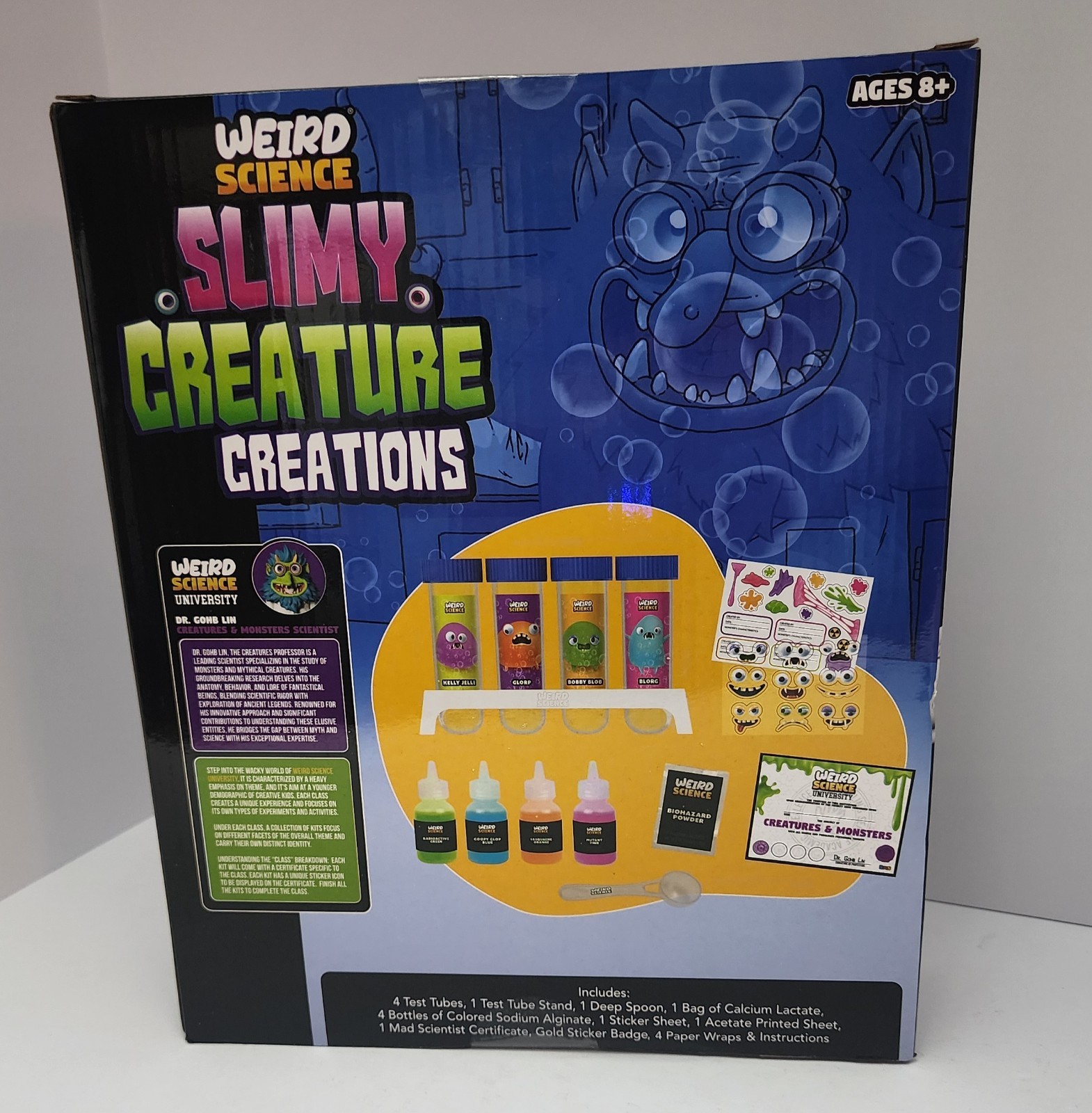 Weird Science - Slimy Creature Creations 4 creatures to create-New in box