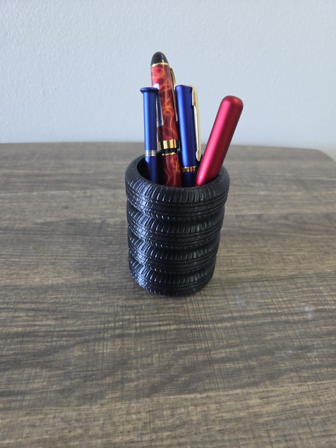 Tire Pen/Pencil Holder – Perfect for Mechanics, Car Enthusiasts & Professionals