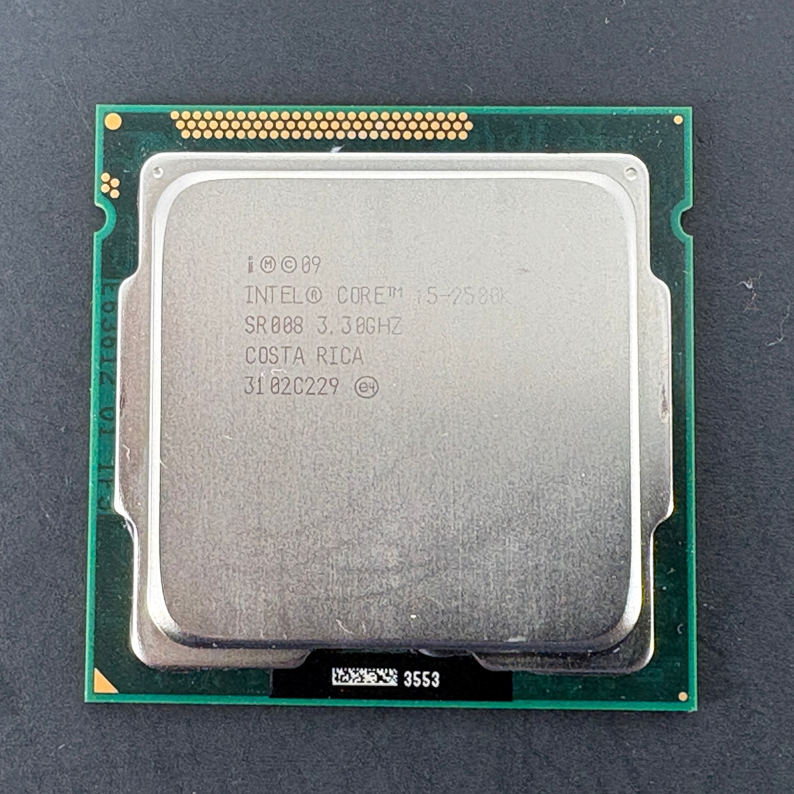 Intel Core i5-2500K 3.3GHz Desktop Processor LGA1155 SR008 2nd Gen