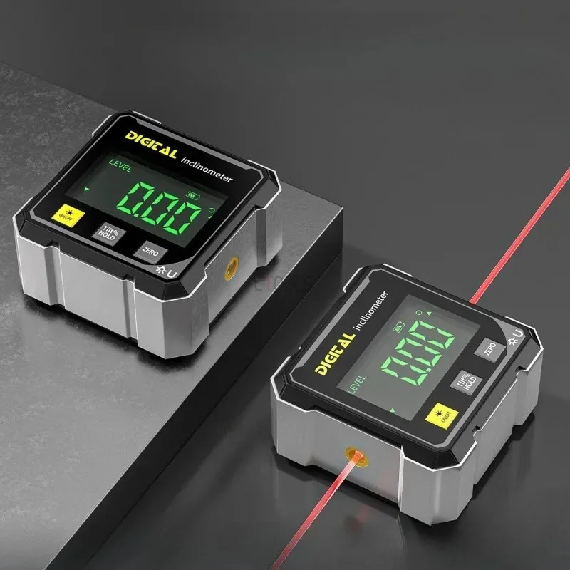 Pocket Digital Level Protractor Inclinometer Professional Digital Display Angle