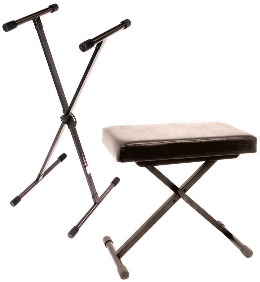 World Tour Keyboard Stand and Padded Piano Bench