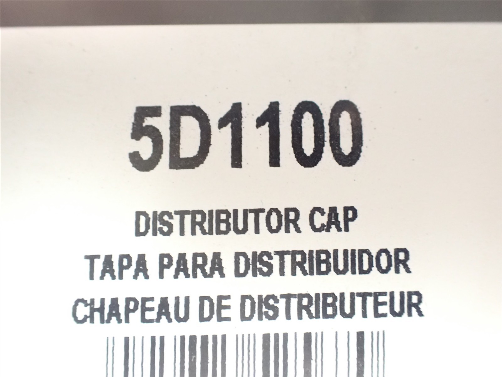 NEW WVE 5D1100 Distributor Cap (SS47)