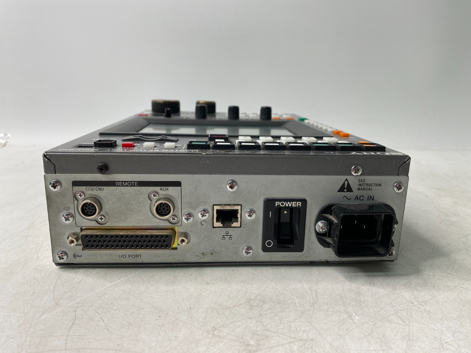 Sony MSU-950 Master Setup Unit - Powers On, Broken Digitizer - FOR PARTS