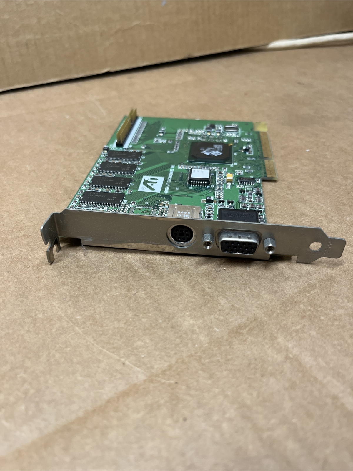 ATI Rage 109-55700-01 8MB AGP Video Card/ATI 3D Charger Tested Working