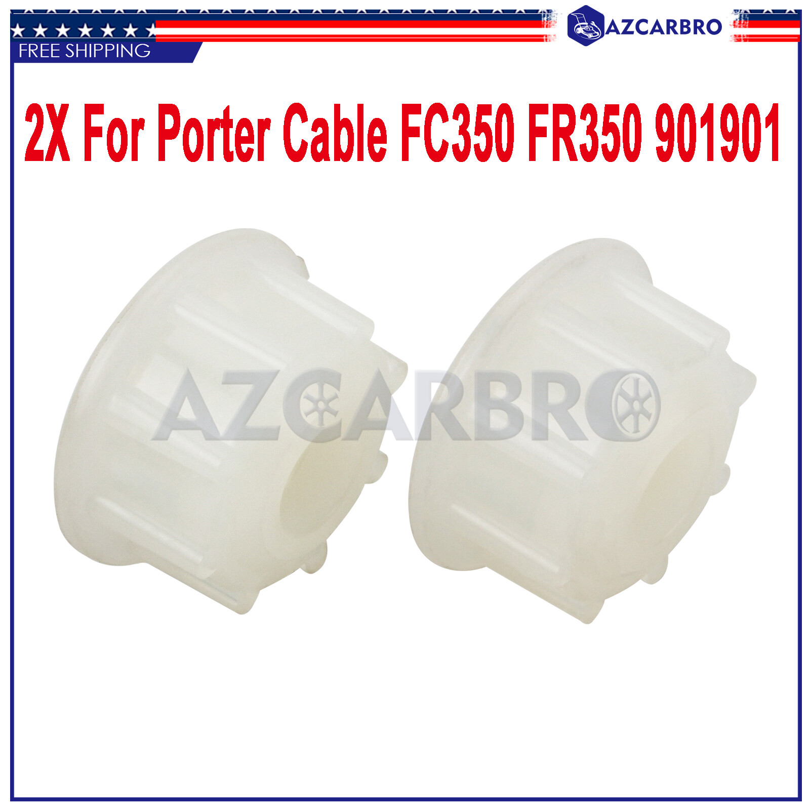 Replacement Bumper Nailer Piston Stop 2pcs Fits Porter Cable FC350 FR350 901901