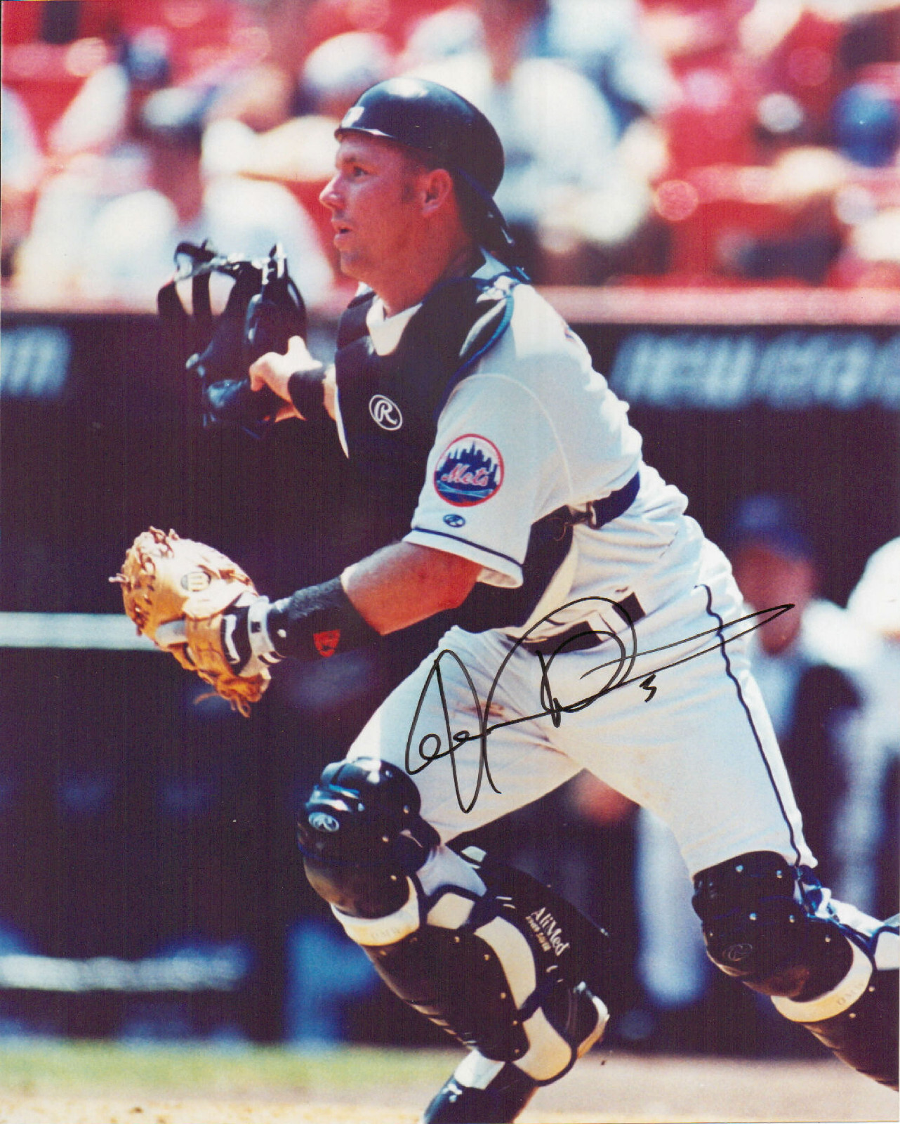 VANCE WILSON - Baseball Player - New York Mets / Detroit Tigers - Autograph Phot