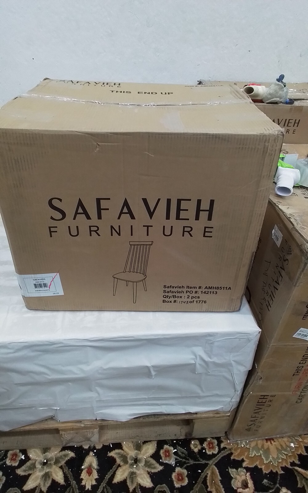 Safavieh BURRIS SIDE CHAIR, Reduced Price 2172743576 AMH8511A
