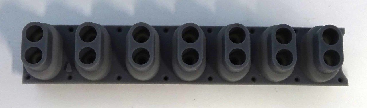 Replacement 8 Note Rubber Key Contacts for Yamaha Motif XS/XF 6 and 7