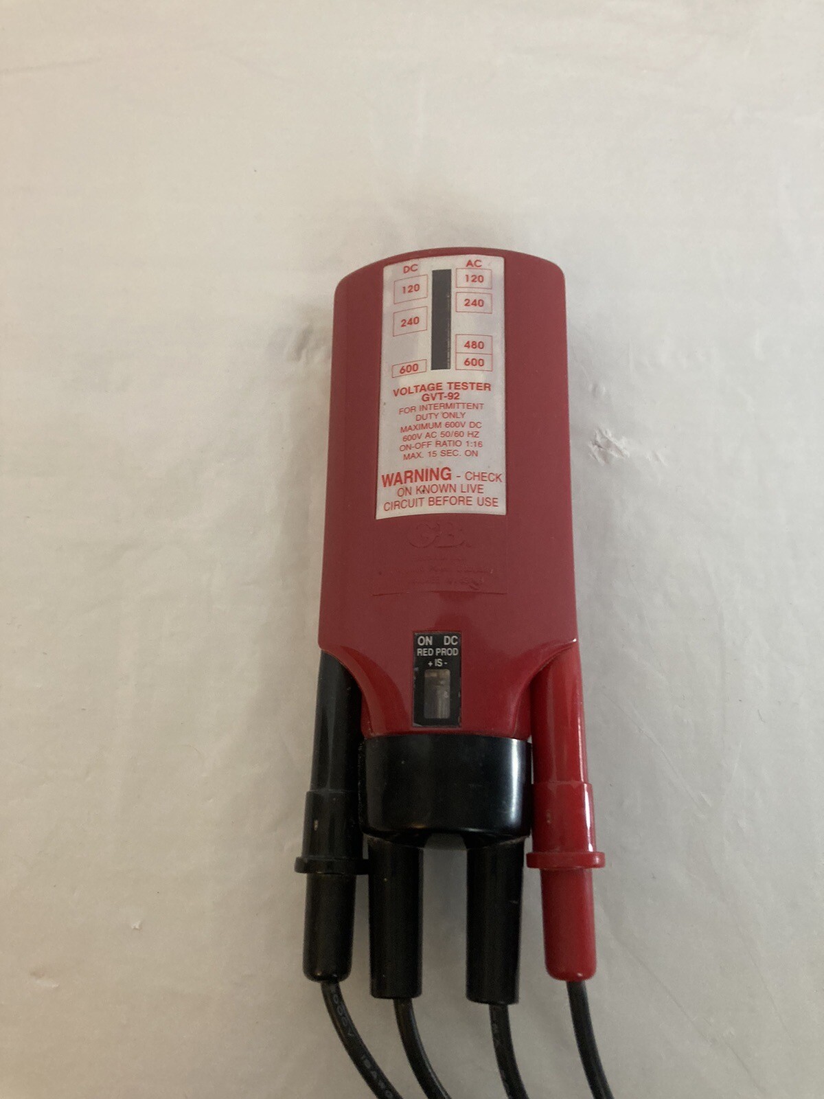 Vintage GB Voltage Tester Works