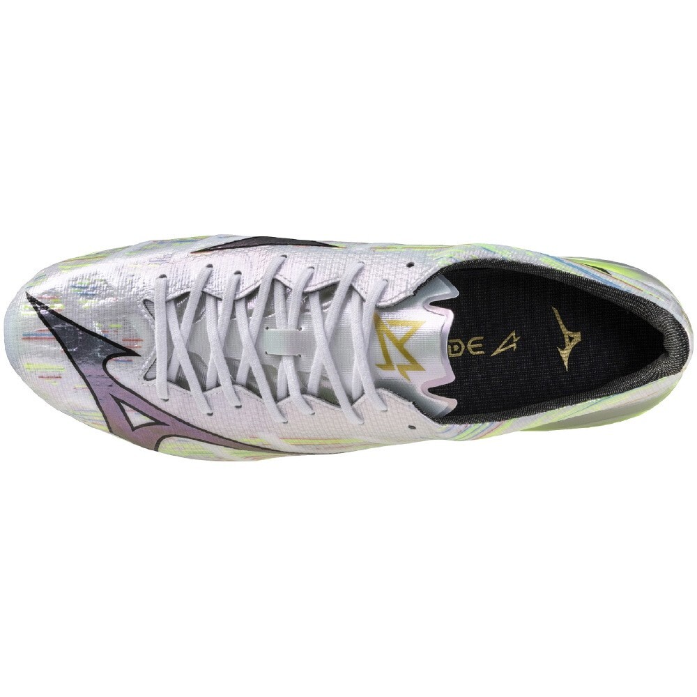 MIZUNO ALPHA II ELITE P1GA2562 09 White × Black Iridescent New in Box from Japan