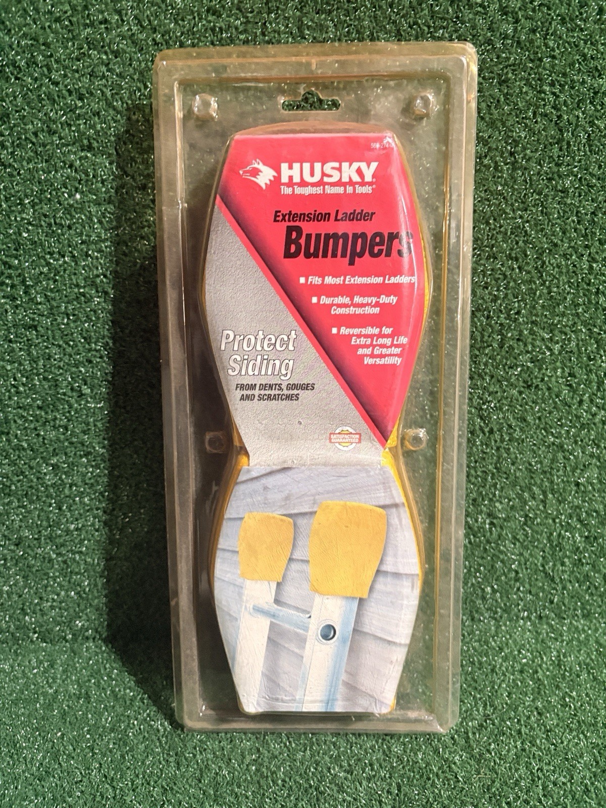 Husky Extension ladder Bumpers Yellow Orange Durable Heavy Duty New In Package