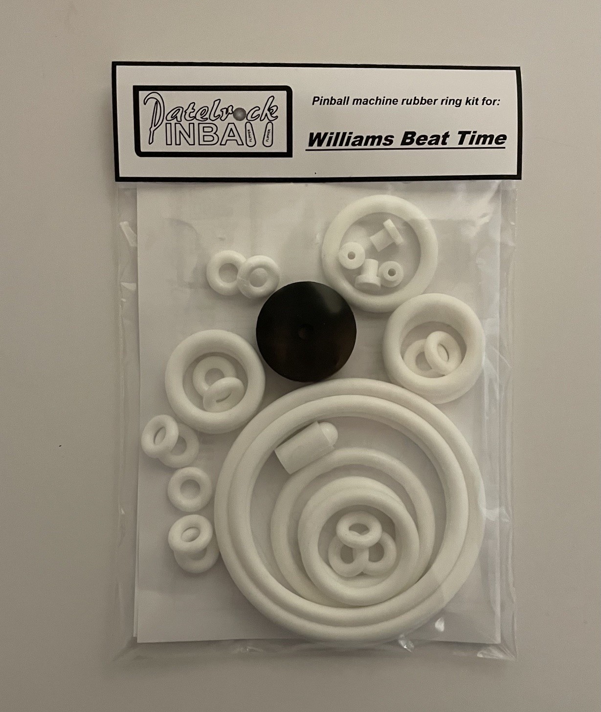 1967 Williams Beat Time Pinball Machine Rubber Ring Kit