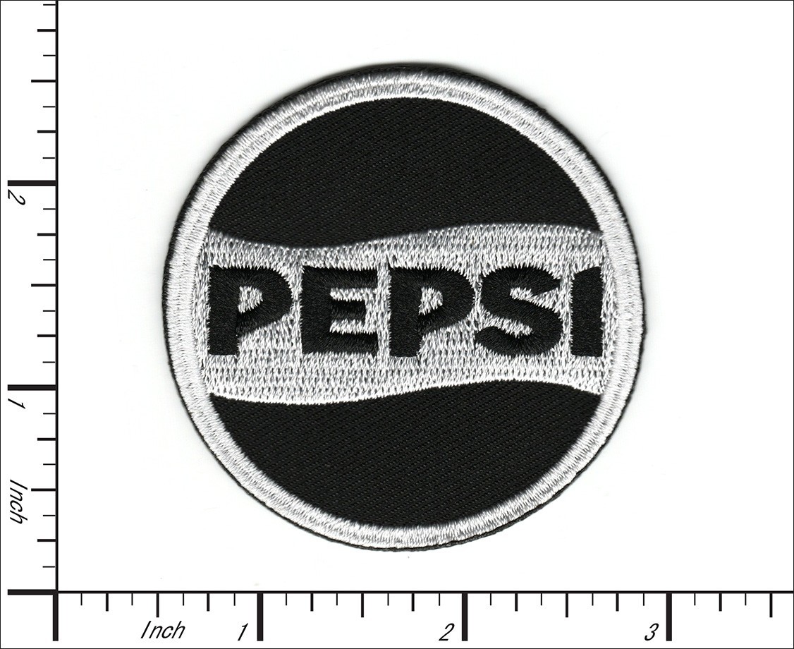 Retro Soda Logo Pepsi Embroidered Iron On Patch