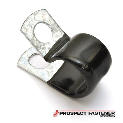 KMC COV2509Z1 1.5" Vinyl Cushion Tube Clamp .281 Hole; 25pk