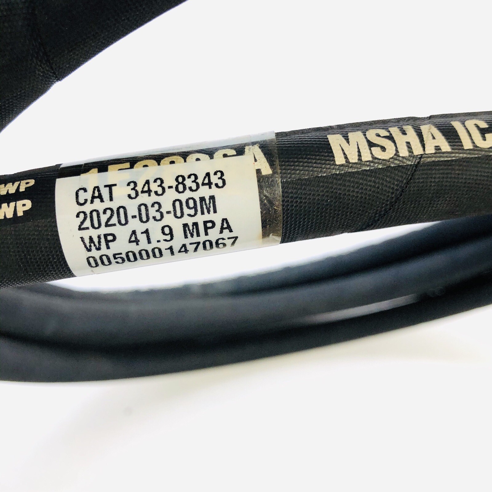 CAT 343-8343 XT-6ES HIGHT PRESSURE HOSE ASSEMBLY