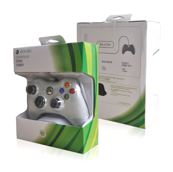 Microsoft Xbox 360 Wired USB2.0 Game Controller PC Windows 11/10/8/7/XP Gamepad