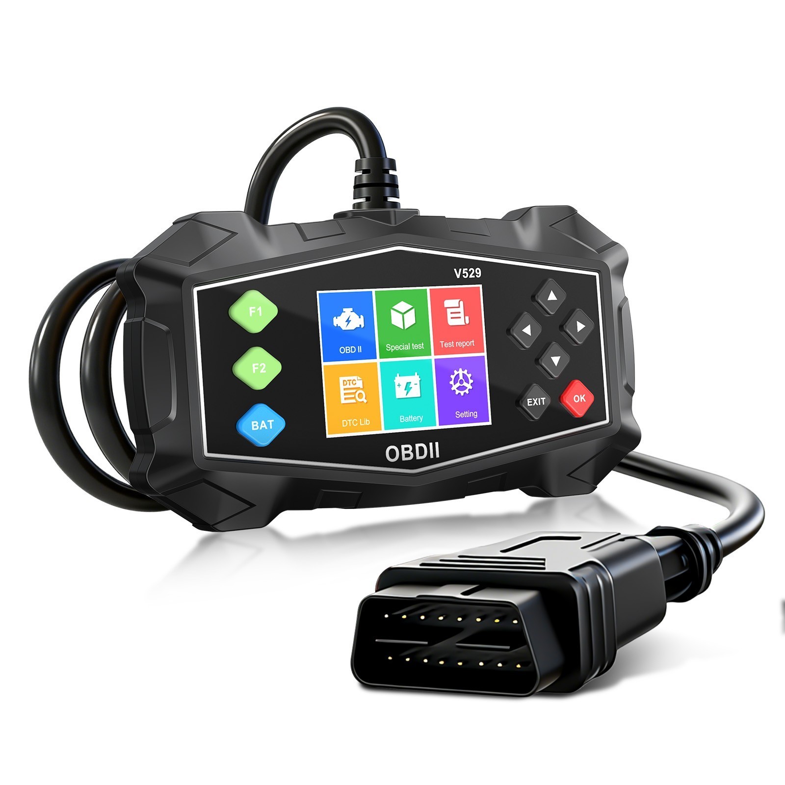 All Systems OBD2 Scanner Code Reader Check Engine Fault Car Diagnostic Tool US