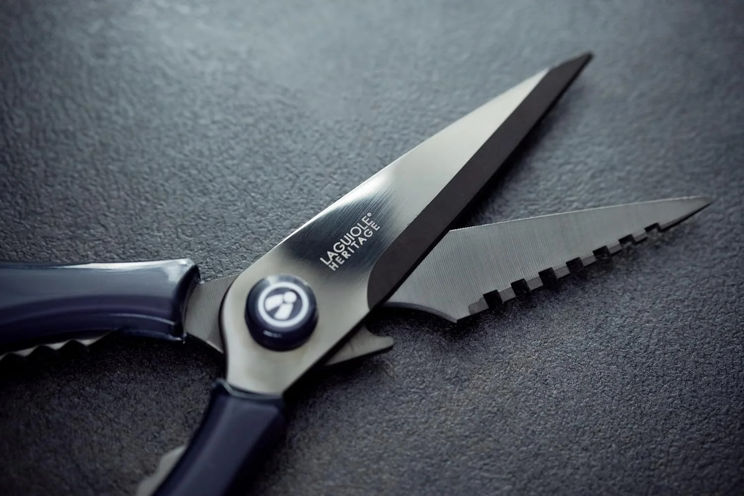 TB Laguiole Evolution - Kitchen Scissors Design - Multifunctional Professional -