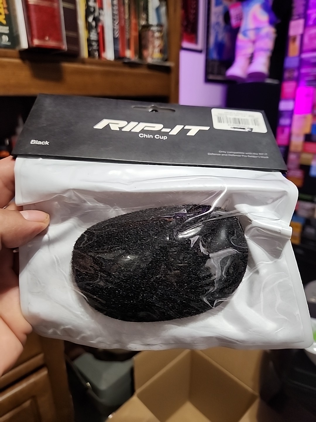 💥RIP-IT Defense/Defense Pro Chin Pad Replacement Black