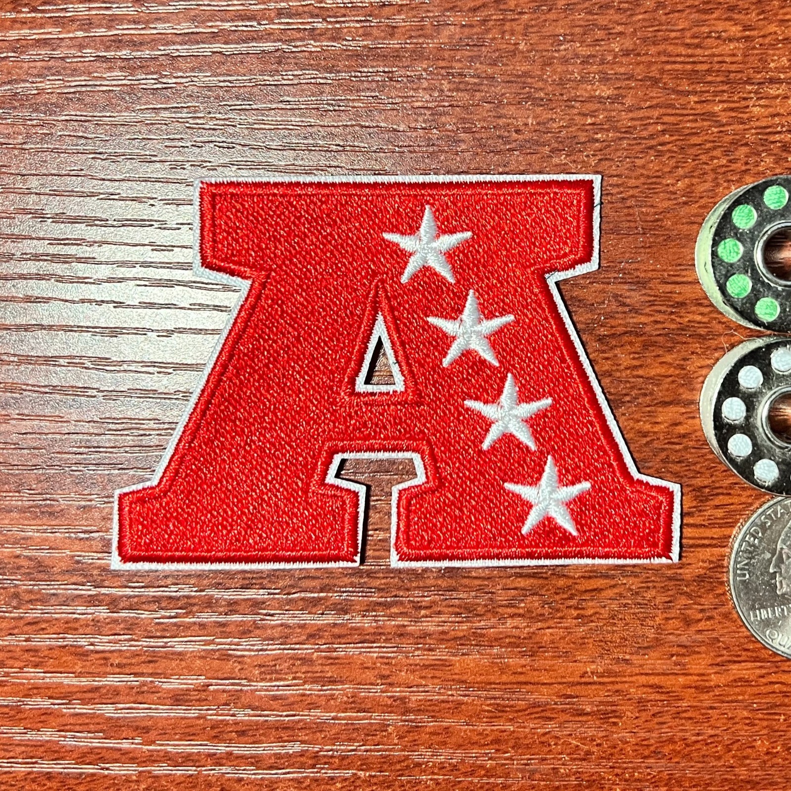 AFC Patch American Football Conference Sports NFL Embroidered Iron On 2.25x 3"