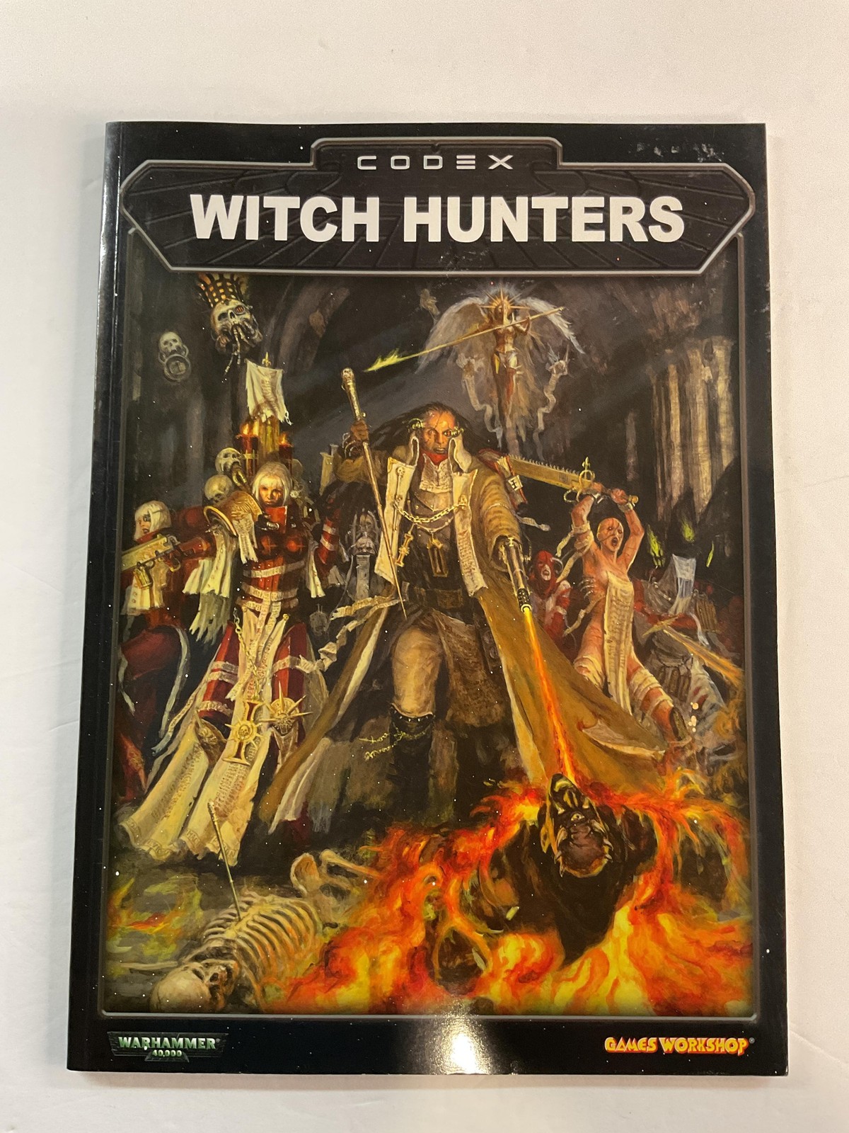 Warhammer 40,000 Codex Witch Hunters Games Workshop Inquisition Army Book UK