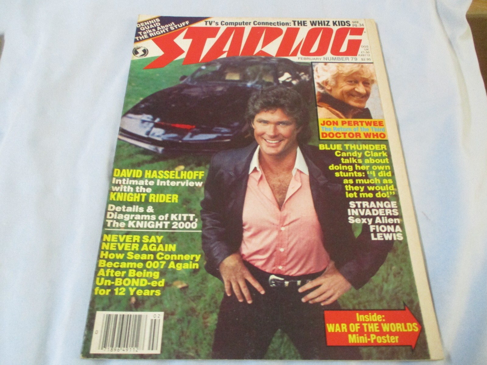 STARLOG MAGAZINE N0. 79 DOCTOR WHO KNIGHT RIDER