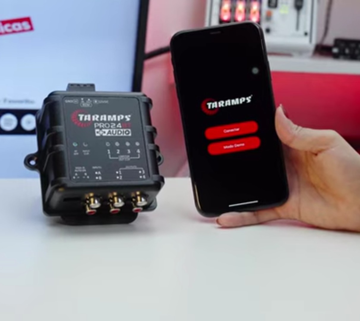 Taramps Pro 2.4 Bt Player Bluetooth Digital - Digital Bluetooth Equalizer