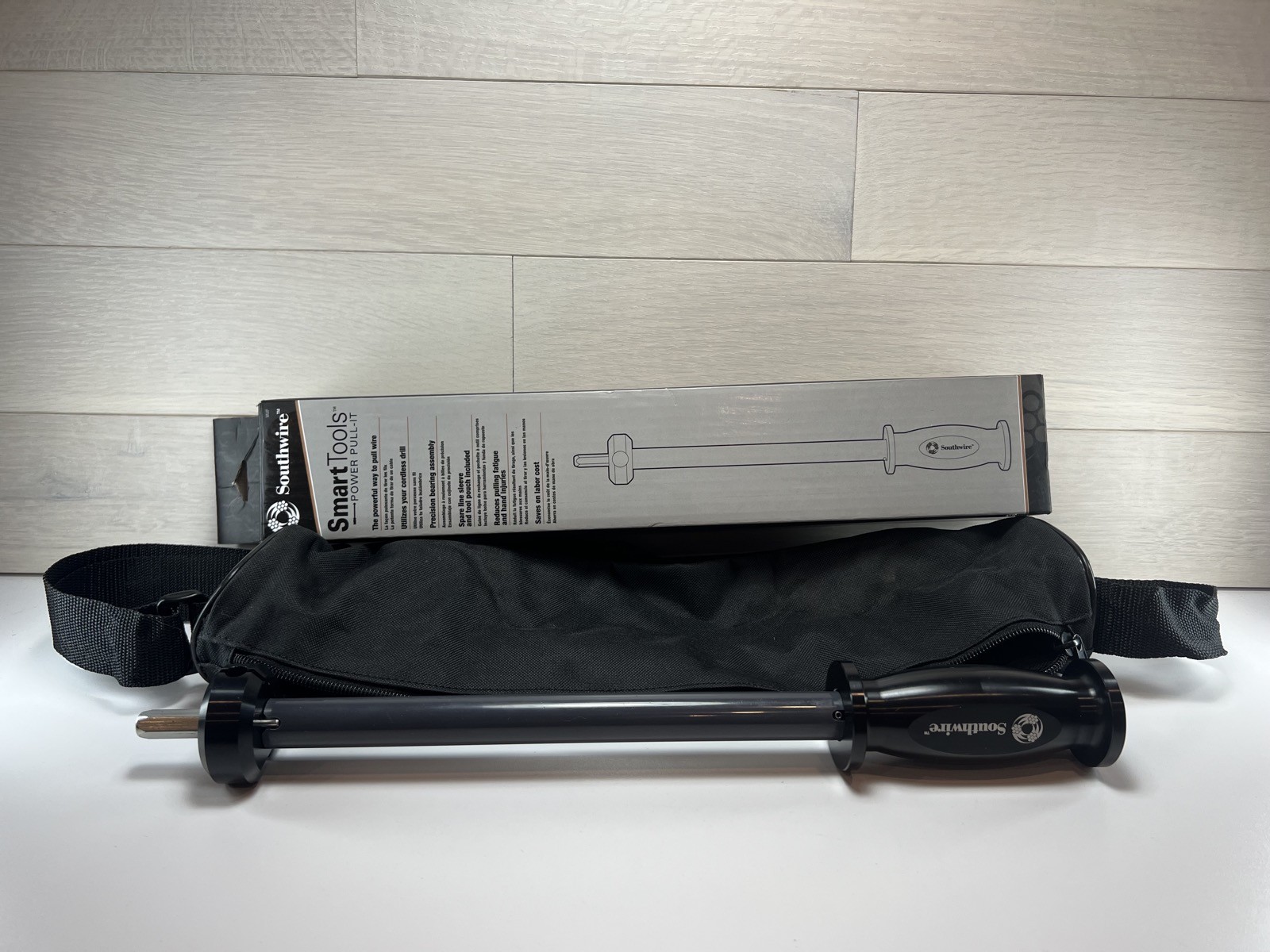 Southwire SmartTools Power Pull-It Pulling Device for Cordless Drills with bag