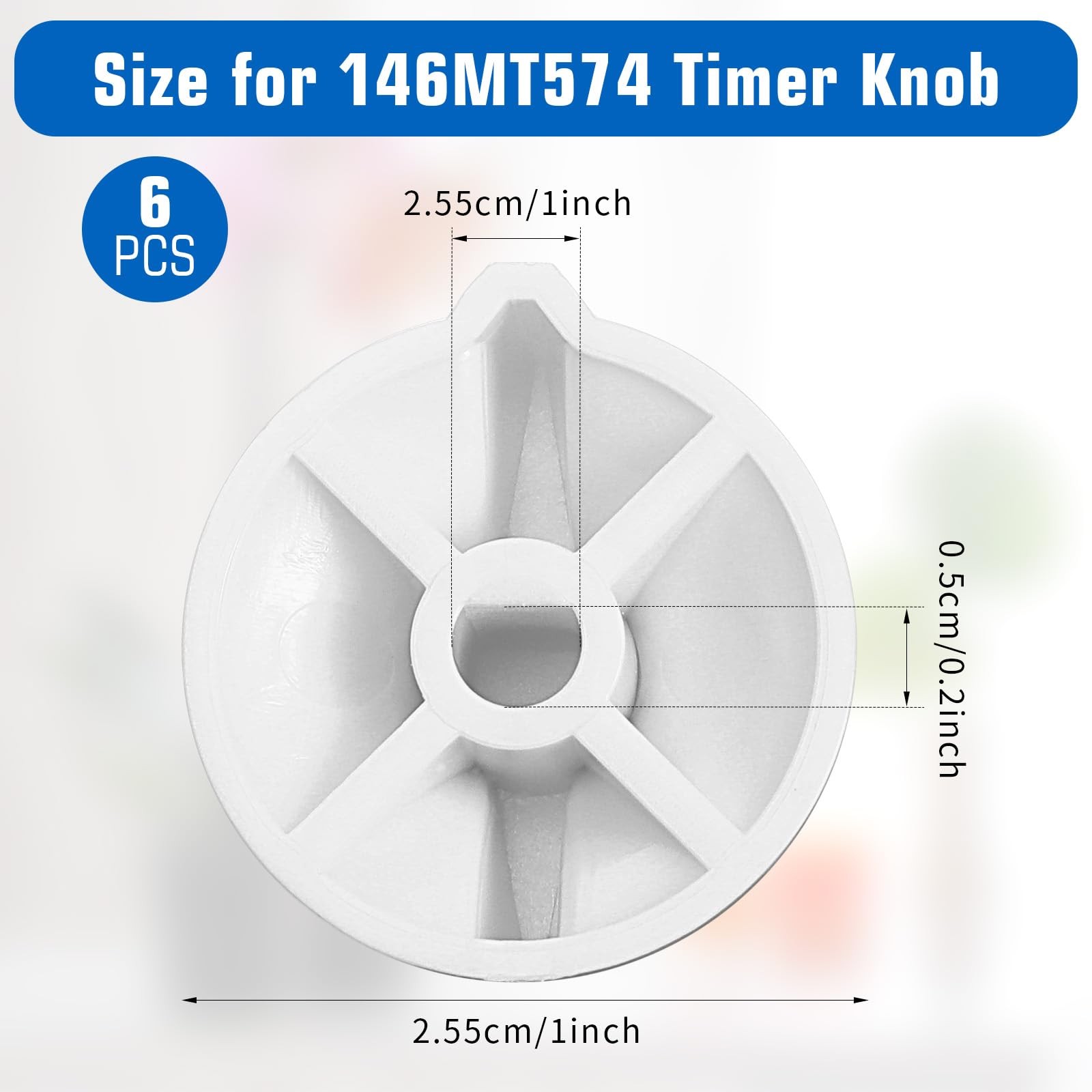 6Pcs Timer Knob Replacement, Switch Compatible with Intermatic -...
