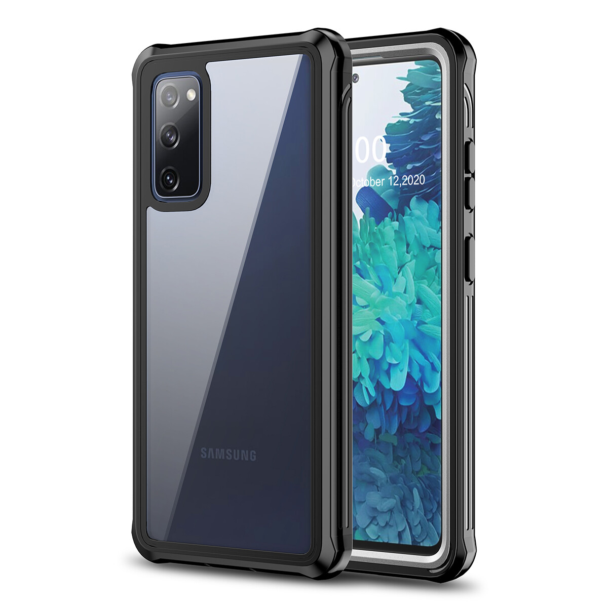 For Samsung Galaxy S20 FE 5G Case Rugged Shockproof Cover with Screen Protector
