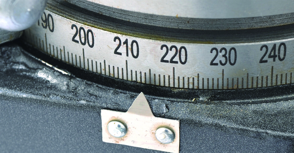 6" HORIZONTAL/VERTICAL ROTARY TABLE (3906-2306)