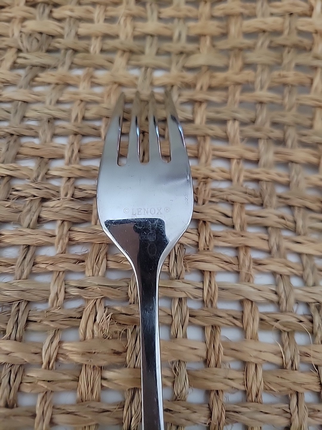 Lenox SCULPT Stainless Salad Fork Glossy 18/10 Flatware