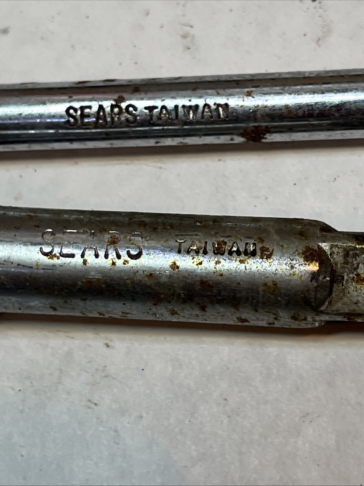 17 Sears Taiwan Socket Pieces Used Dirty