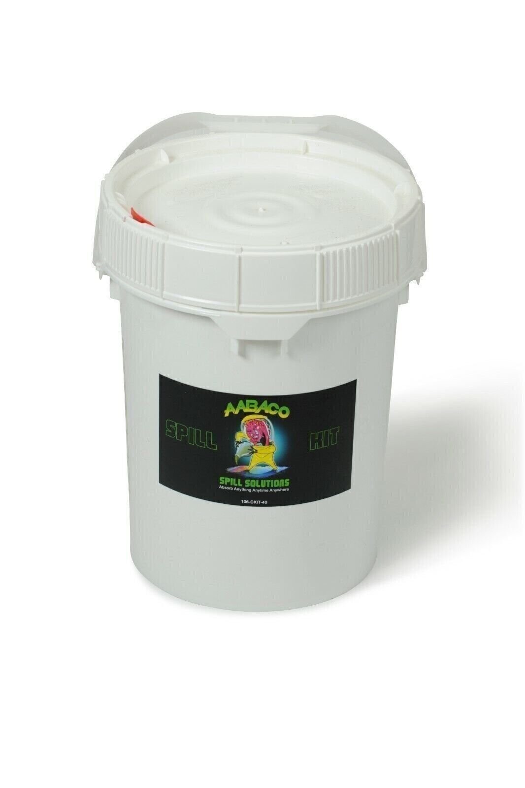 40 GALLON UNIVERSAL CHEMICAL SPILL KIT IN BUCKET