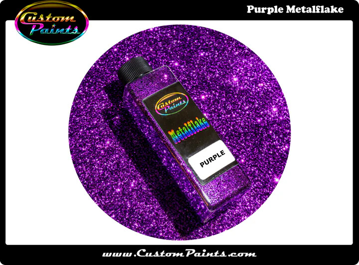 Metal Flake - PURPLE - Premium Quality, Auto Grade, Custom Paint, Plasti Dip