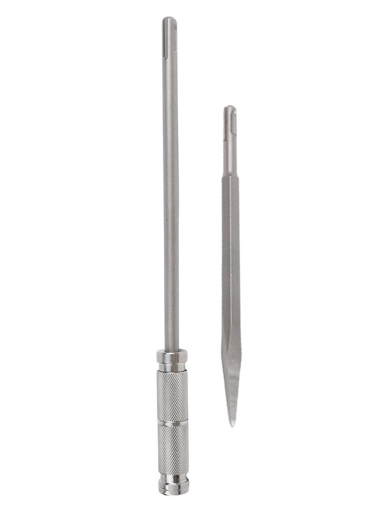 For SDS PLUS 26cm Extension Rod for Rotary Hammer Drill with Fast Lock Adapter
