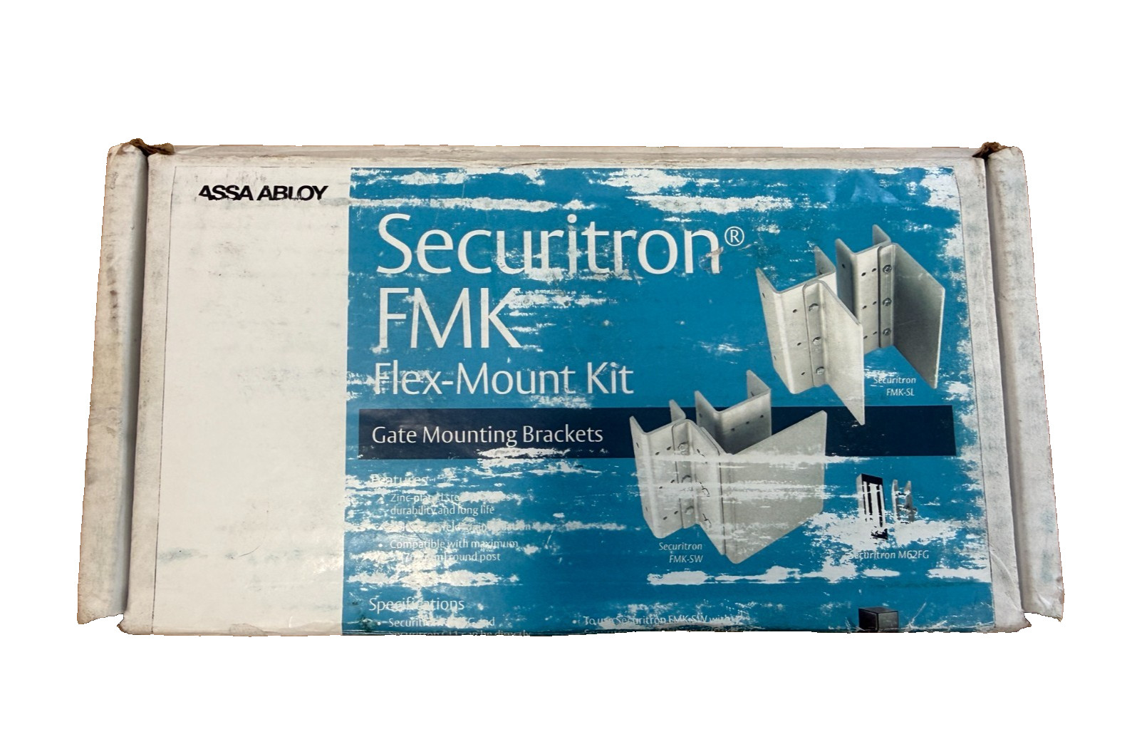 SECURITRON FMK-SL Flex Mount Bracket Kit For Sliding Gate