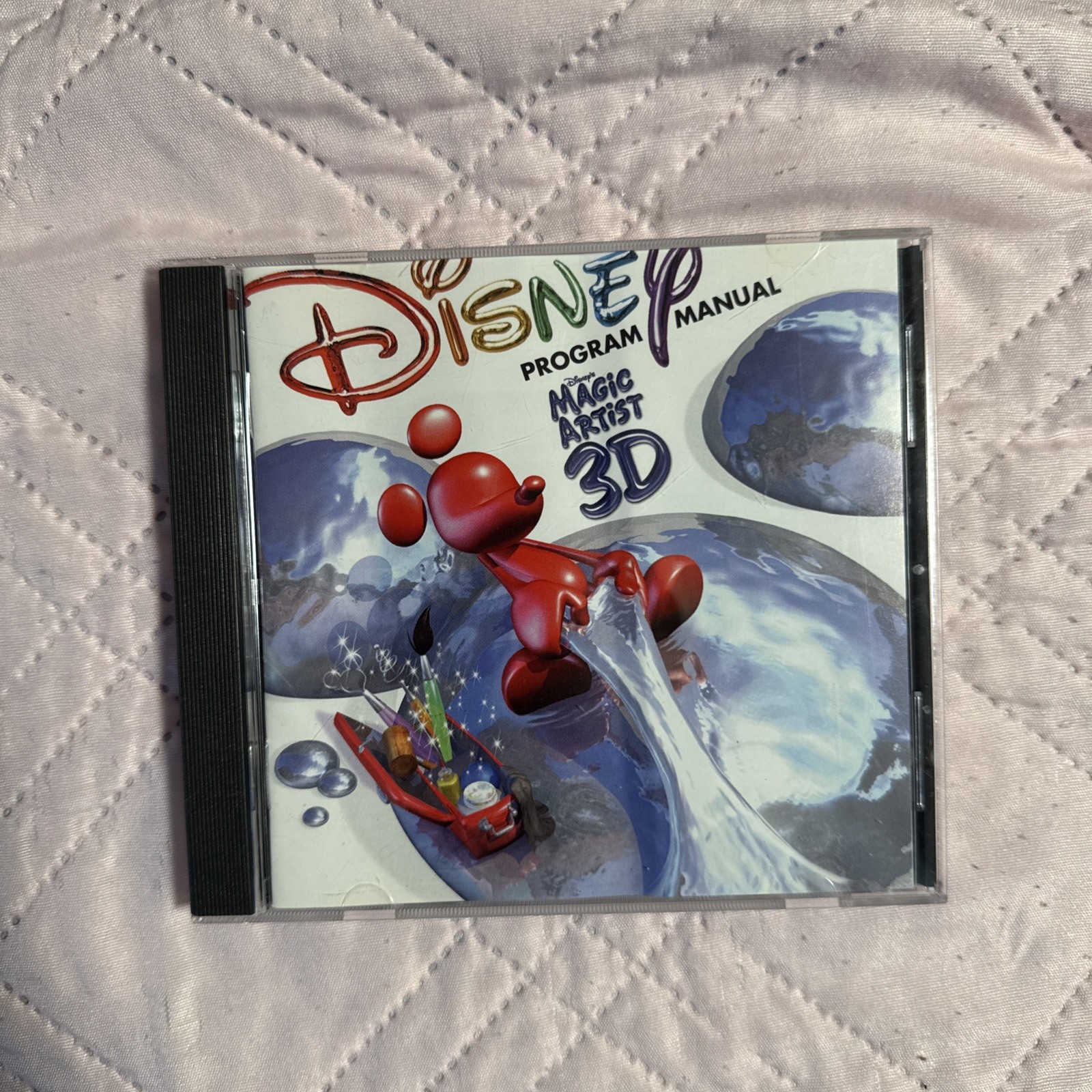 Disney Magic Artist Sculpt & Design PC Software CD Vintage Windows 95/98 Win95