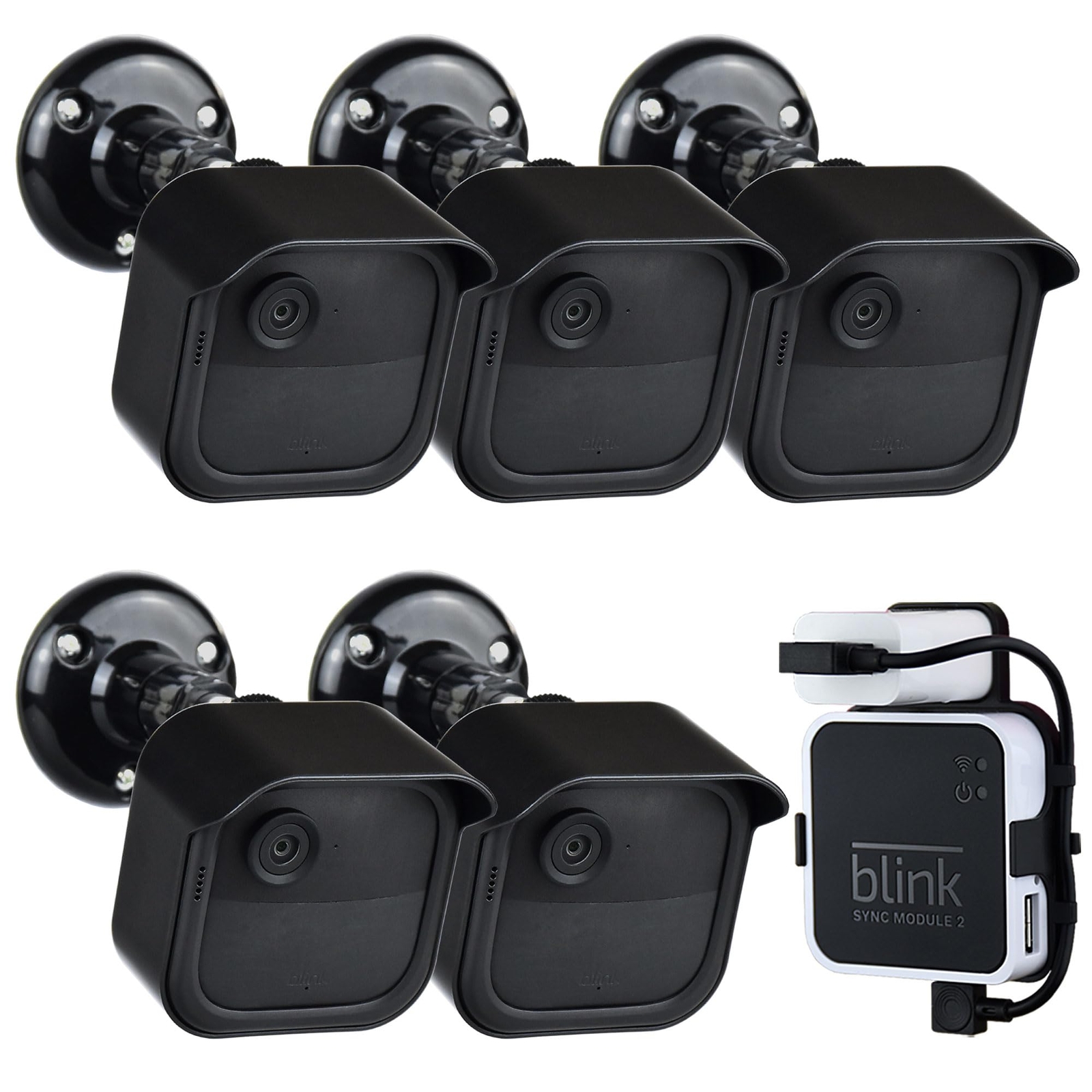 All New Blink Outdoor 4th & 3rd Gen Camera Mount Bracket5 Pack Full Weather P...