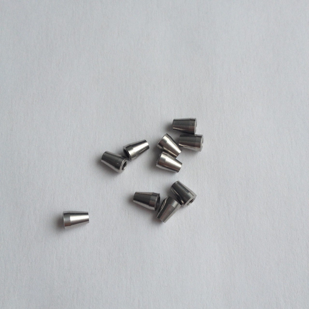 Lot of 10 SS Ferrules for 1/16" OD Tubing, Agilent, Waters, Shimadzu HPLC