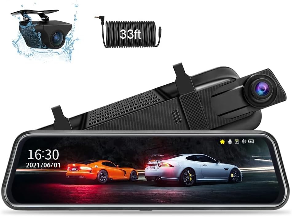 Full Touch Screen Backup Camera Night Vision Loop Recording